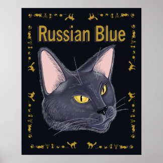 RussischBlue Poster