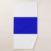 Russische Anti-Kriegs-Fahne ukrainische blaue Lini Badehandtuch (Badehandtuch)