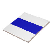 Russische Anti-Kriegs-Fahne ukrainische blaue Lini Fliese (Seite)