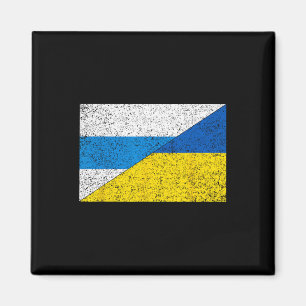 Russische Antikriegsflagge Ukraine-Flagge Net Voyn Magnet