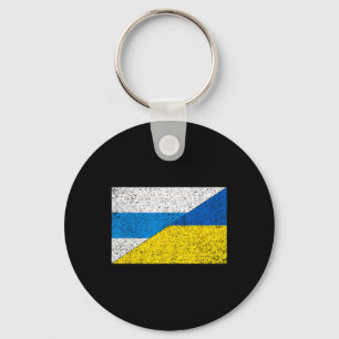 Russische Antikriegsflagge Ukraine-Flagge Net Voyn Schlüsselanhänger