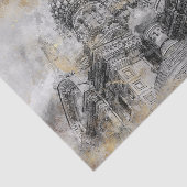 Russische Architektur | Dekoupage St. Petersburg Seidenpapier (Ausschnitt)