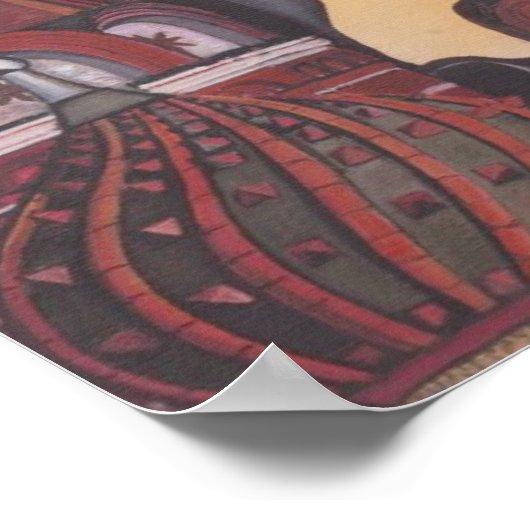 Russische Architektur Poster (Ecke)