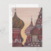 Russische Architektur Postkarte (Vorne/Hinten)