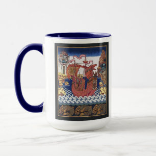 RUSSISCHE ART NOVEAU TASSE