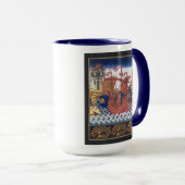 RUSSISCHE ART NOVEAU TASSE (VorderseiteRechts)