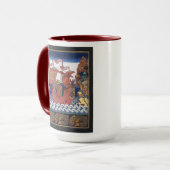 RUSSISCHE ART NOVEAU TASSE (Vorderseite Links)