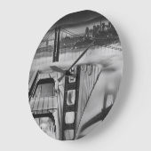 Russische Avantgarde-inspiriertes Golden Gate Große Wanduhr (Winkel)