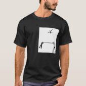 Russische Bar lustiger Junge T-Shirt (Vorderseite)