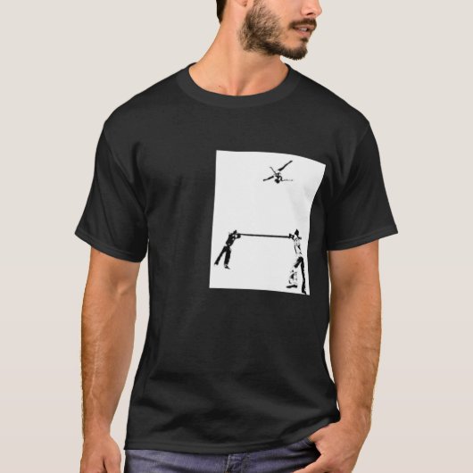 Russische Bar lustiger Junge T-Shirt (Vorderseite)