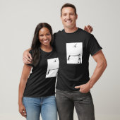 Russische Bar lustiger Junge T-Shirt (Unisex)