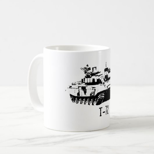 Russische Behälter T-72 Tasse (Vorderseite Links)