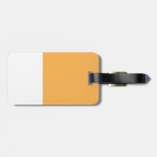 Russische blaue Kätzchen u. Dackel-Welpen Gepäckanhänger (Rückseite horizontal)