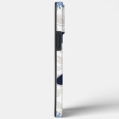 Russische Blaukatzengelbe Blumen Case-Mate iPhone Hülle (Rückseite / Rechts)