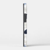 Russische Blaukatzengelbe Blumen Case-Mate iPhone Hülle (Rückseite / Rechts)