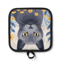 Russische Blaukatzengelbe Blumen