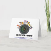 Russische Blue Cat Blank Note Card Karte (Rückseite)