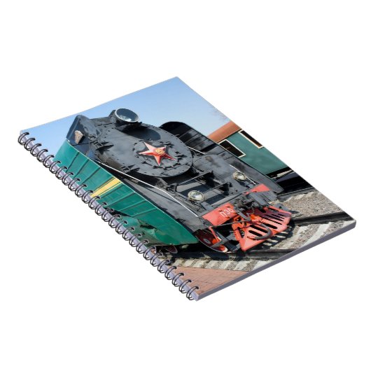 Russische Dampflokomotive P36-0001. Baujahr 1950 Notizblock (Rechte Seite)