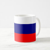 Russische Fahne - Kaffee Tasse 1 (VorderseiteRechts)