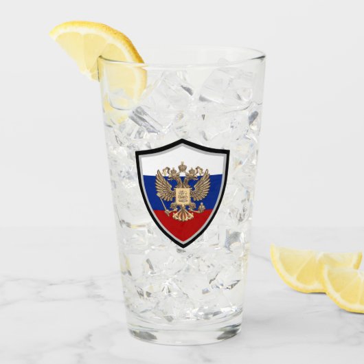 Russische Fahnenrüstung Glas (Vorderseite Ice)