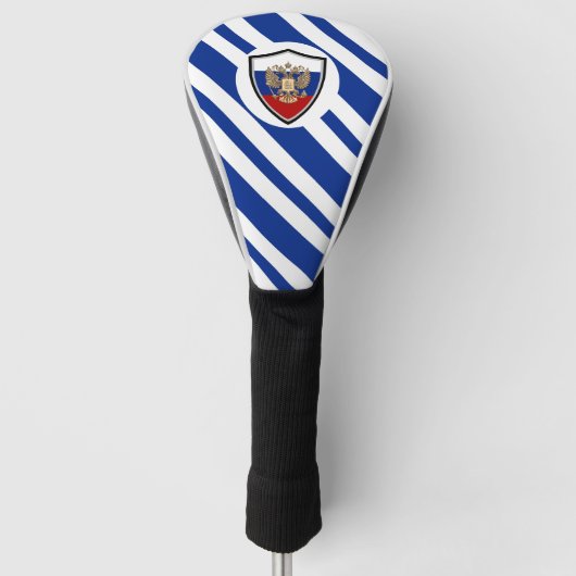 Russische Fahnenrüstung Golf Headcover (Vorderseite)