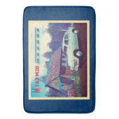 Russische Firma GAZ M-20 Auto und Dacha Badematte (Vorderseite Vertikal)