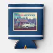 Russische Firma GAZ M-20 Auto und Dacha Dosenkühler (Vorderseite)