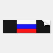 RUSSISCHE FLAG AUTOAUFKLEBER (Vorne)