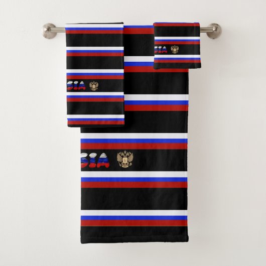 Russische Flagge Badhandtuch Set (Insitu)