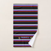 Russische Flagge Badhandtuch Set (Handtuch)