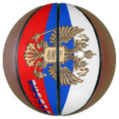 Russische Flagge Basketball (Vertikal)