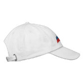 Russische Flagge Bestickte Baseballkappe (Rechts)