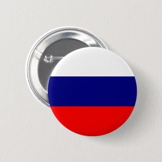 Russische Flagge Button (Vorne & Hinten)