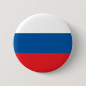 Russische Flagge Button (Vorderseite)