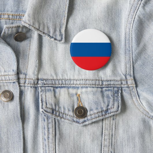 Russische Flagge Button (Beispiel)