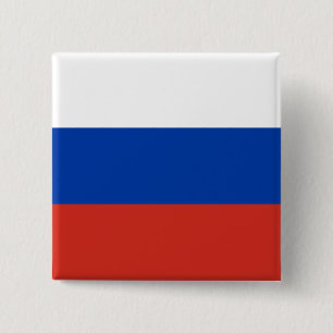 Russische Flagge Button