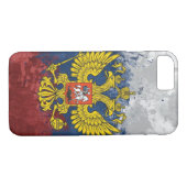 Russische Flagge Case-Mate iPhone Hülle (Rückseite (Horizontal))