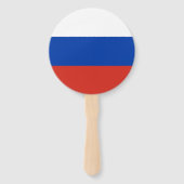 Russische Flagge Fächer (Rückseite)