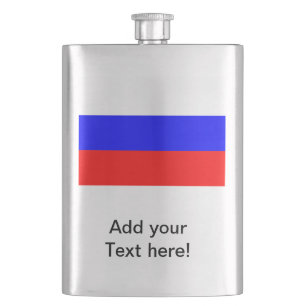 Russische Flagge Flachmann