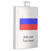 Russische Flagge Flachmann (Rechts)