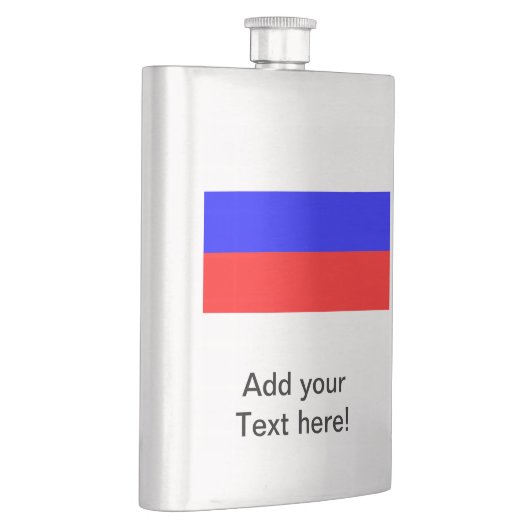 Russische Flagge Flachmann (Rechts)