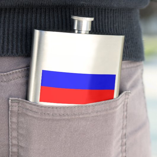 Russische Flagge Flachmann (Beispiel)