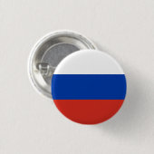 Russische Flagge, Flagge Russlands Button (Vorne & Hinten)