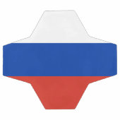 Russische Flagge Fußball (Flach)