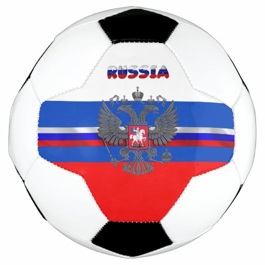 Russische Flagge Fußball (Vorderseite)