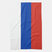 Russische Flagge Geschirrtuch (Vertikal)