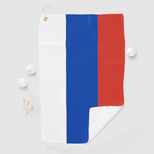 Russische Flagge / Golf Russland / Sport Moskau Golfhandtuch (Insitu)