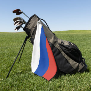 Russische Flagge / Golf Russland / Sport Moskau Golfhandtuch