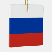 Russische Flagge Keramikornament (Rechts)
