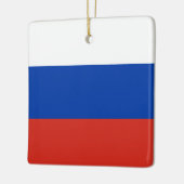 Russische Flagge Keramikornament (Links)